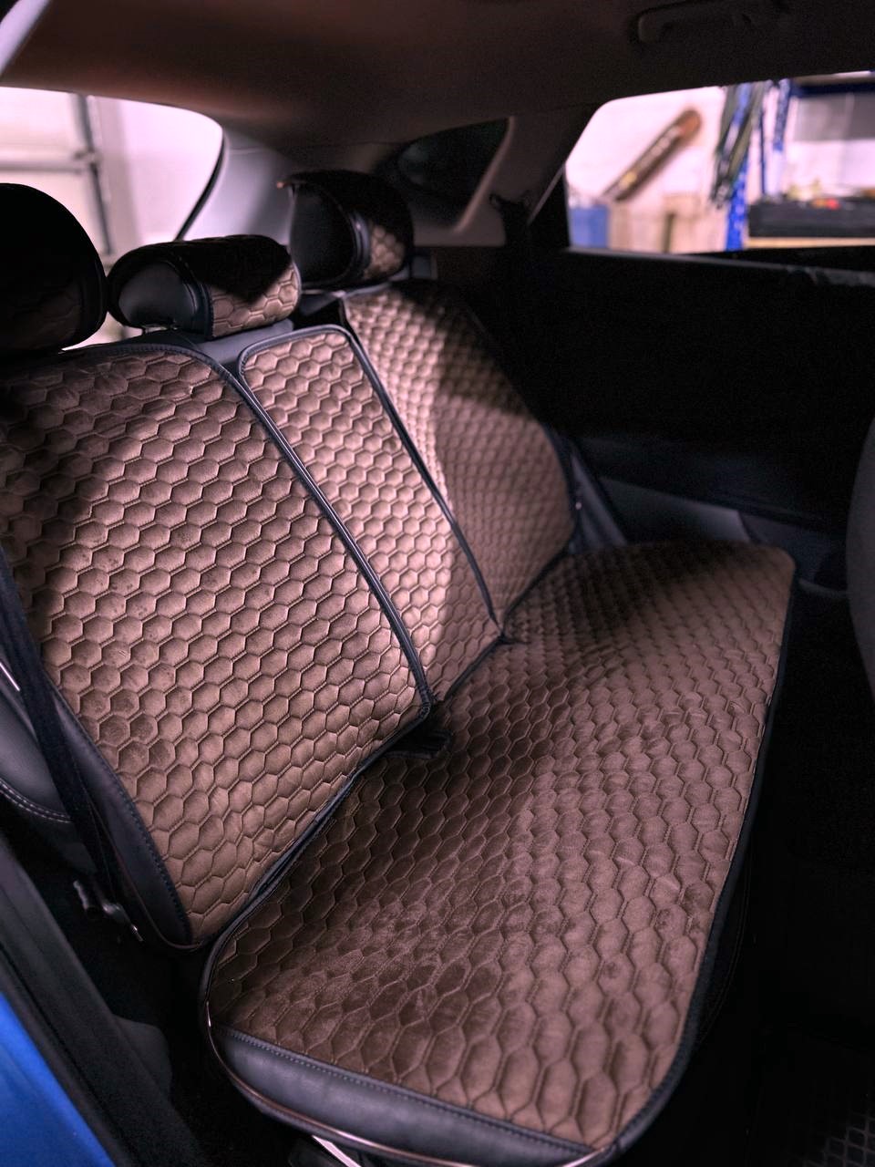 Накидки-чехлы на сиденье для HYUNDAI SONATA 1998-2004 AUAU Romeo Коричневый (42196000)