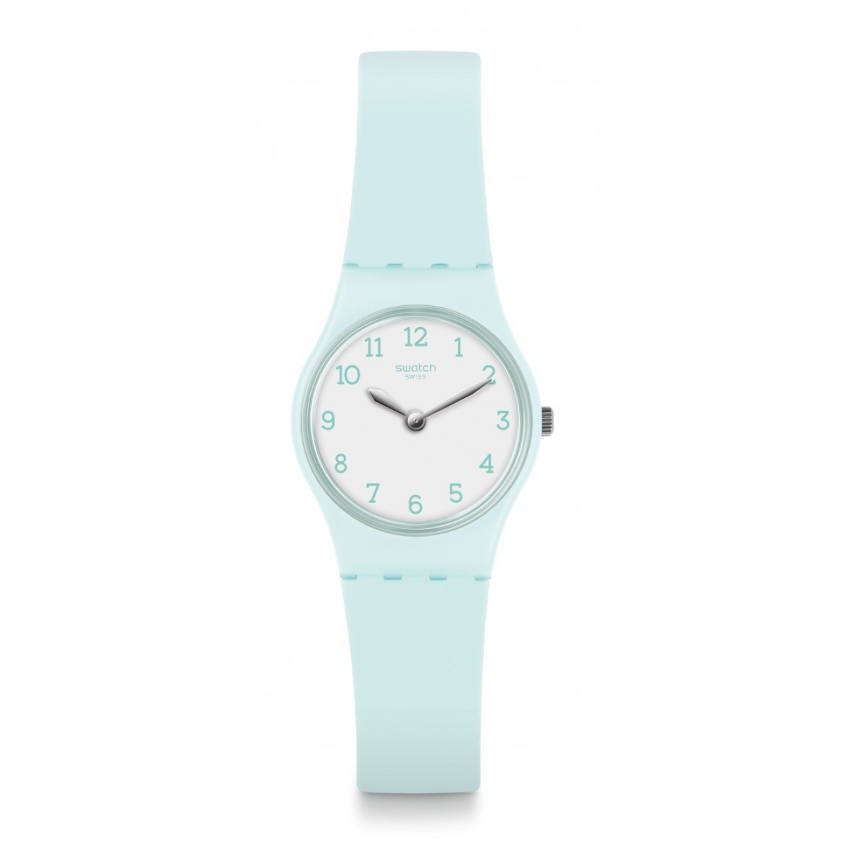 Жіночі годинники Swatch Greenbelle LG129 Блакитний (hub_RHLU54025)