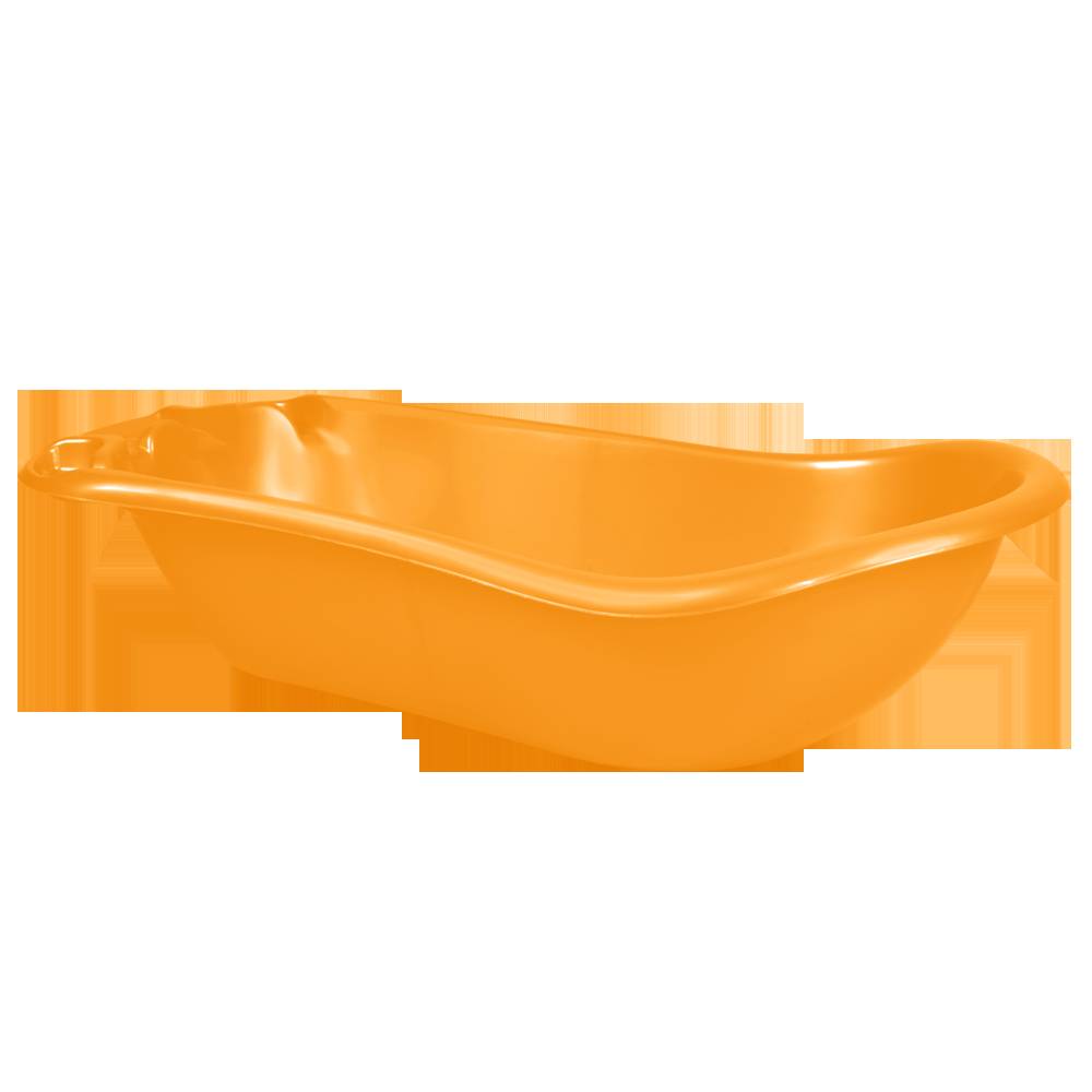 Детская ванночка с термометром Светло-оранжевая (18-123074-4)
