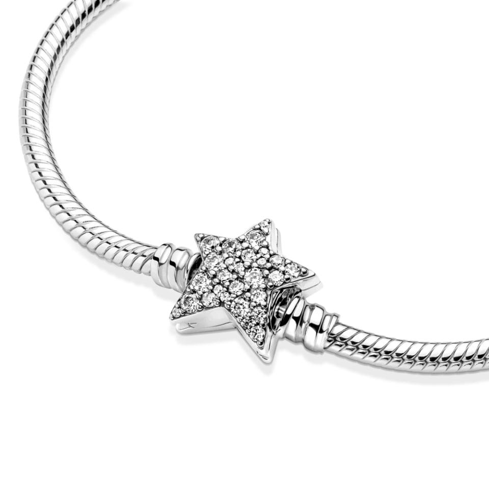 Браслет с асимметричной застежкой-звездой No Brand 599639C01 16 см (2544007089)