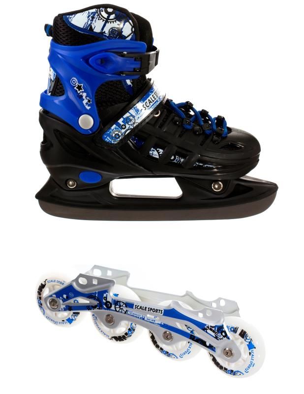 Роликові ковзани Scale Sport 2in1 34-37 Blue (614500120-M)
