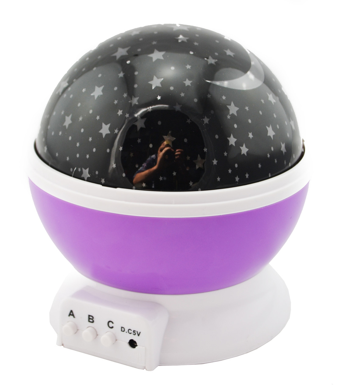 Дитячий нічник зіркового неба Star Master Dream Rotating Purple (hub_np2_1414_3)