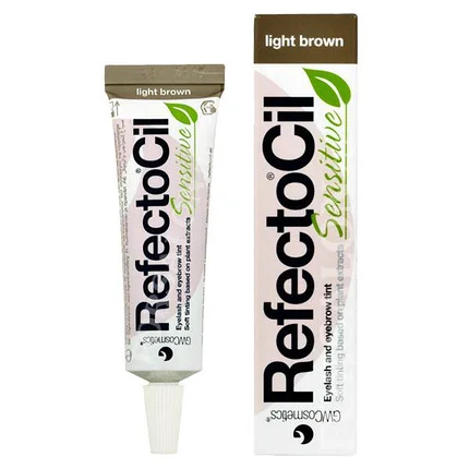 Фарба для брів та вій RefectoCil Sensitive Eyelash Eyebrow Tint light brown