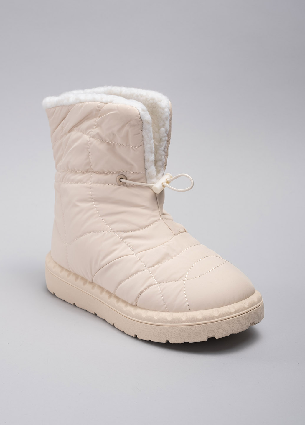 Дутыши женские 342542 р.39 (24,5) Fashion Бежевый