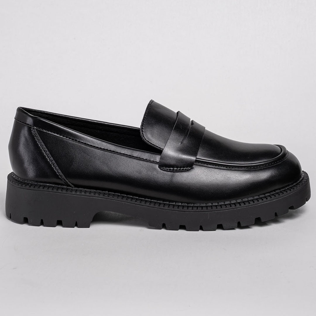 Лоферы женские 341262 р.41 (25) Fashion Черный