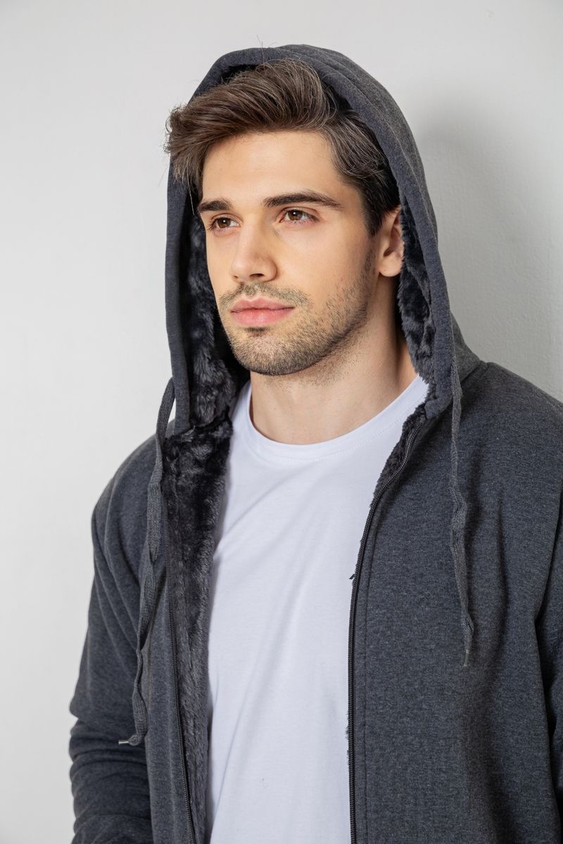 Спортивная кофта мужская AGER Темно-серый 244R2305-1 XL (113398_826125)