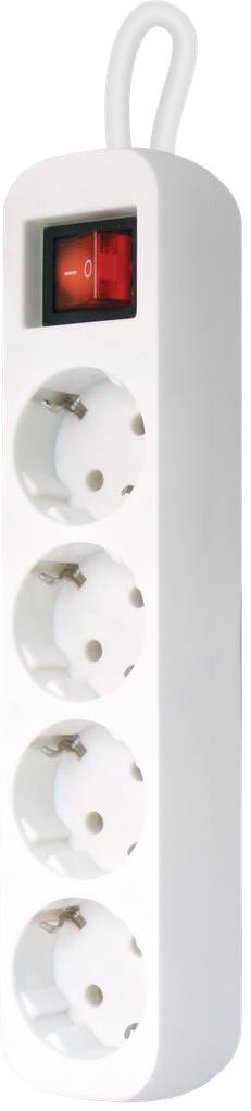 Фільтр мережі Defender S430 3.0 m 4 троянд Switch White (99238) (6358121)