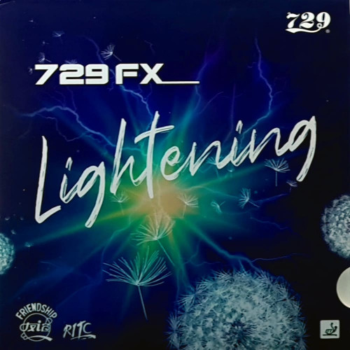 Накладка Friendship/729 Super FX Lightening yellow sponge 38 2.2 мм Червоний