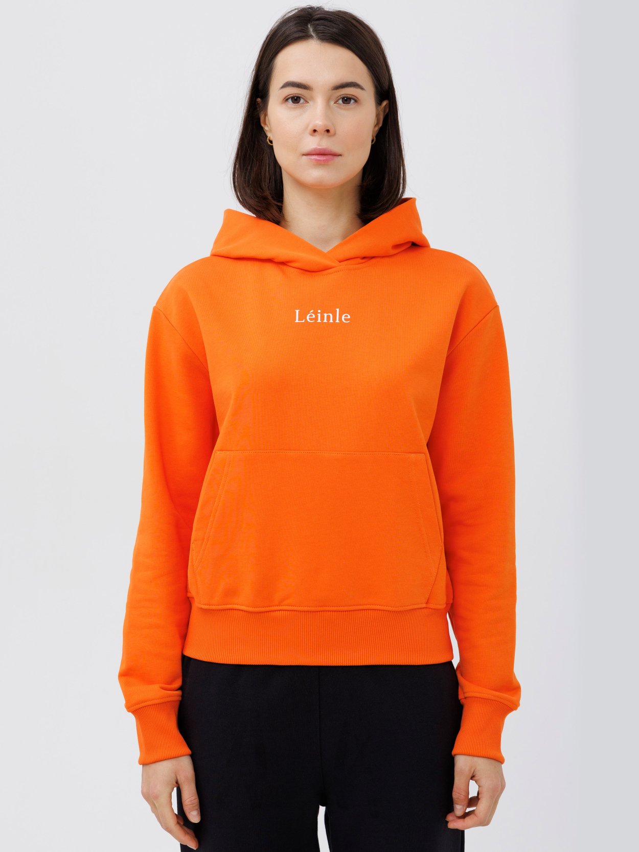 Худи женский Leinle Zodiac 1626 S Оранжевый (14397)