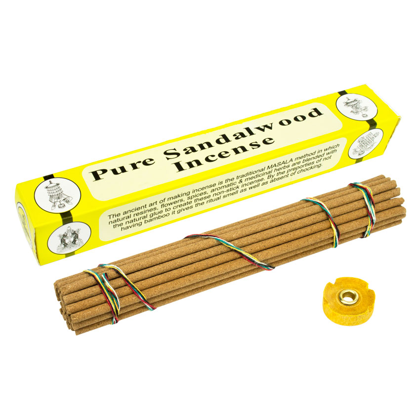 Пахощі тибетські BS Чистий Сандал Pure Sandalwood Incense 18,5x2,5x2,5 см (03951)