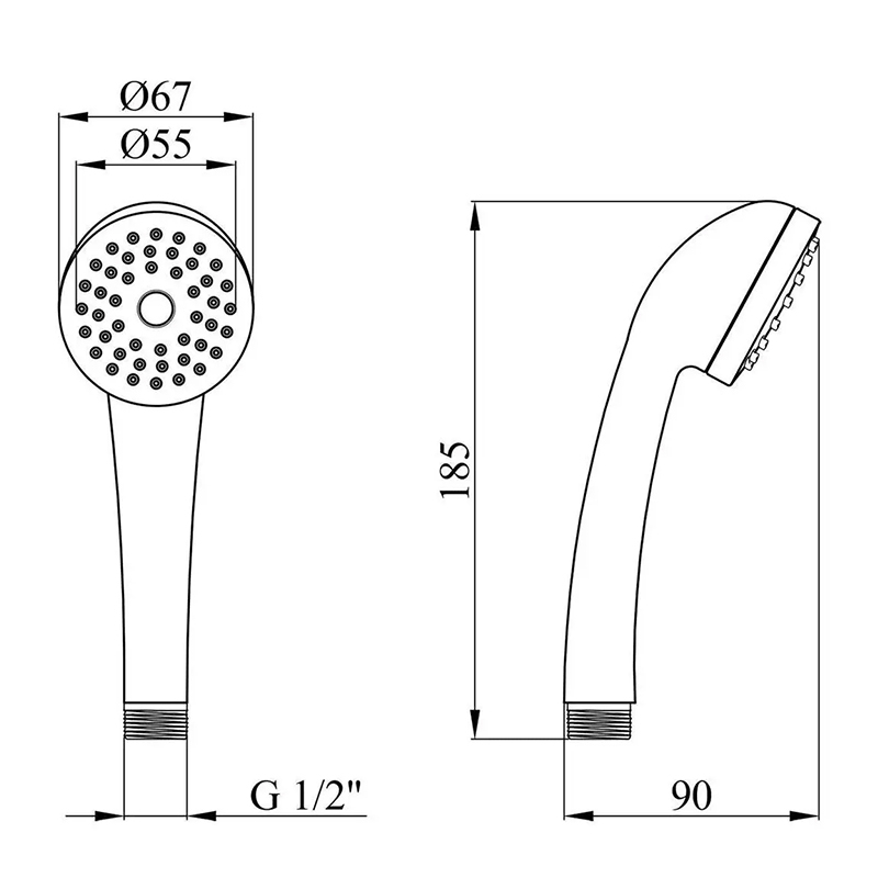 Лейка для душа HydroTherm HY-111