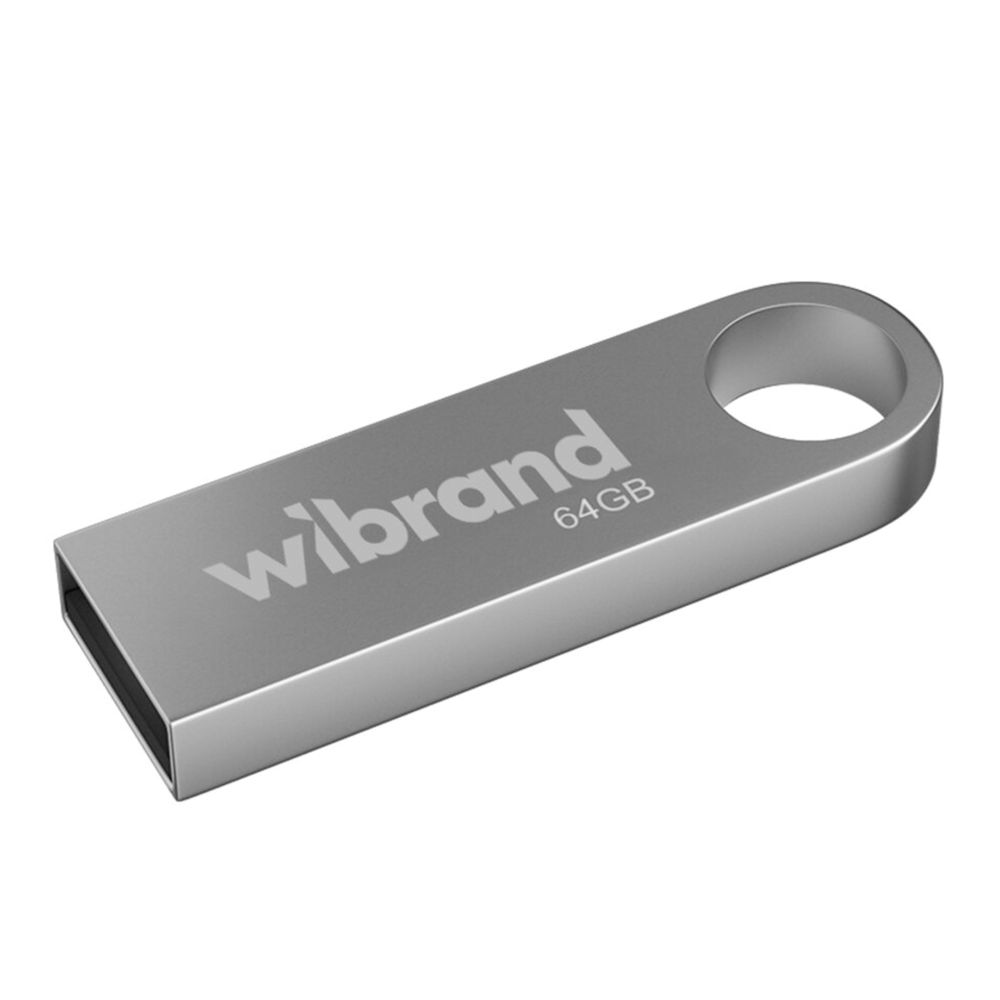 Флеш память USB Wibrand 64 GB Puma USB 2.0 Silver (36915_3609517)