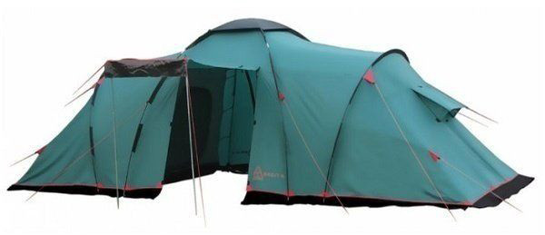 Четырехместная палатка Tramp Brest 4 (V2) TRT-082 двухкомнатная
