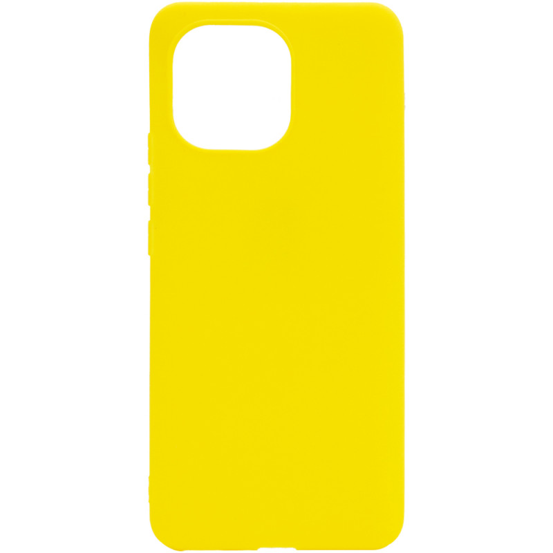Силиконовый Чехол Candy для Xiaomi Mi 11 (Желтый) 1101267