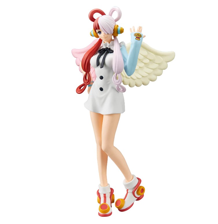 Аниме фигурки Banpresto One Piece Film Red The Grandline Lady Uta 21 cm Разноцветный