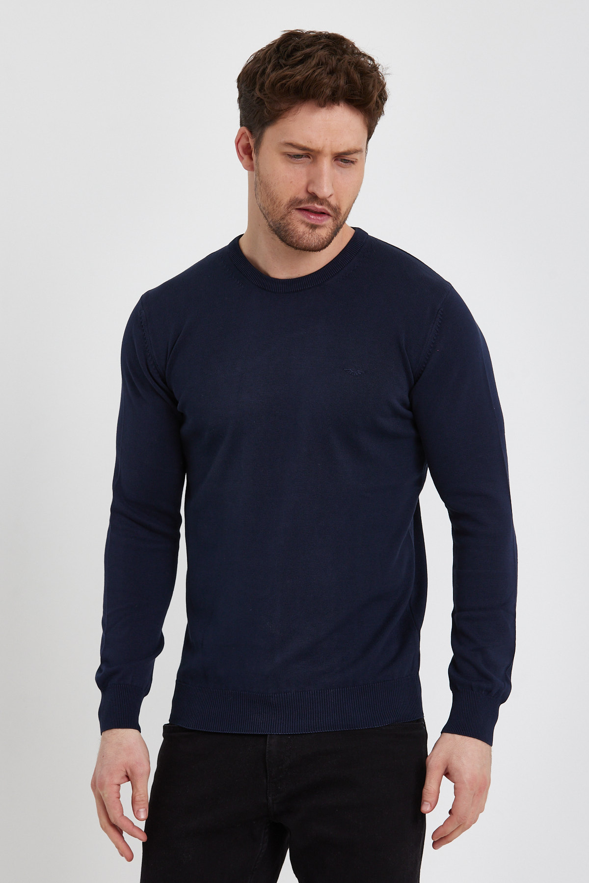 Свитер Trend Collection BAT 2023-1 Синий 3XL (64214)