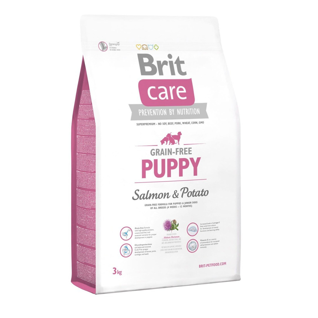 Сухой корм Brit Care GF Puppy Salmon Potato 3 кг