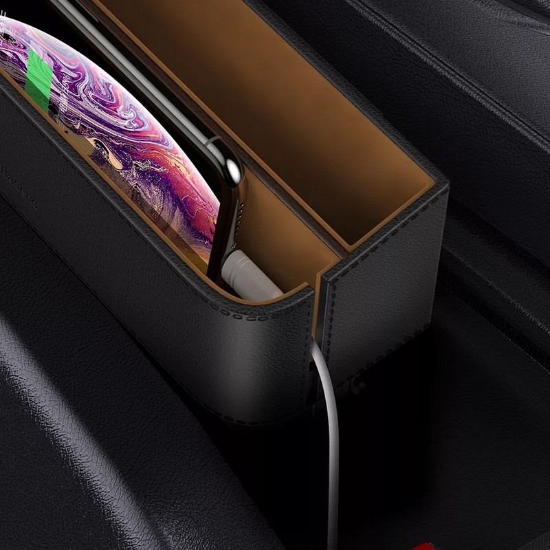 Автомобільний органайзер Baseus Elegant Car Storage Box CRCWH-08 Коричневий
