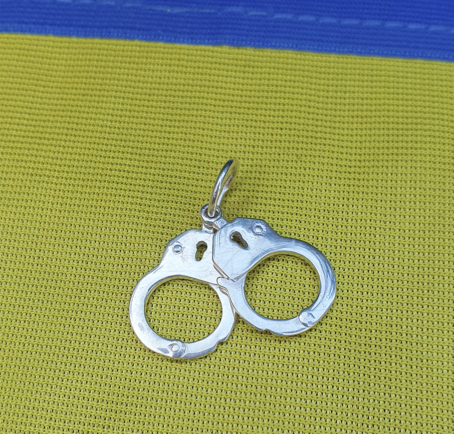 Подвеска наручники Maxi Silver 7701