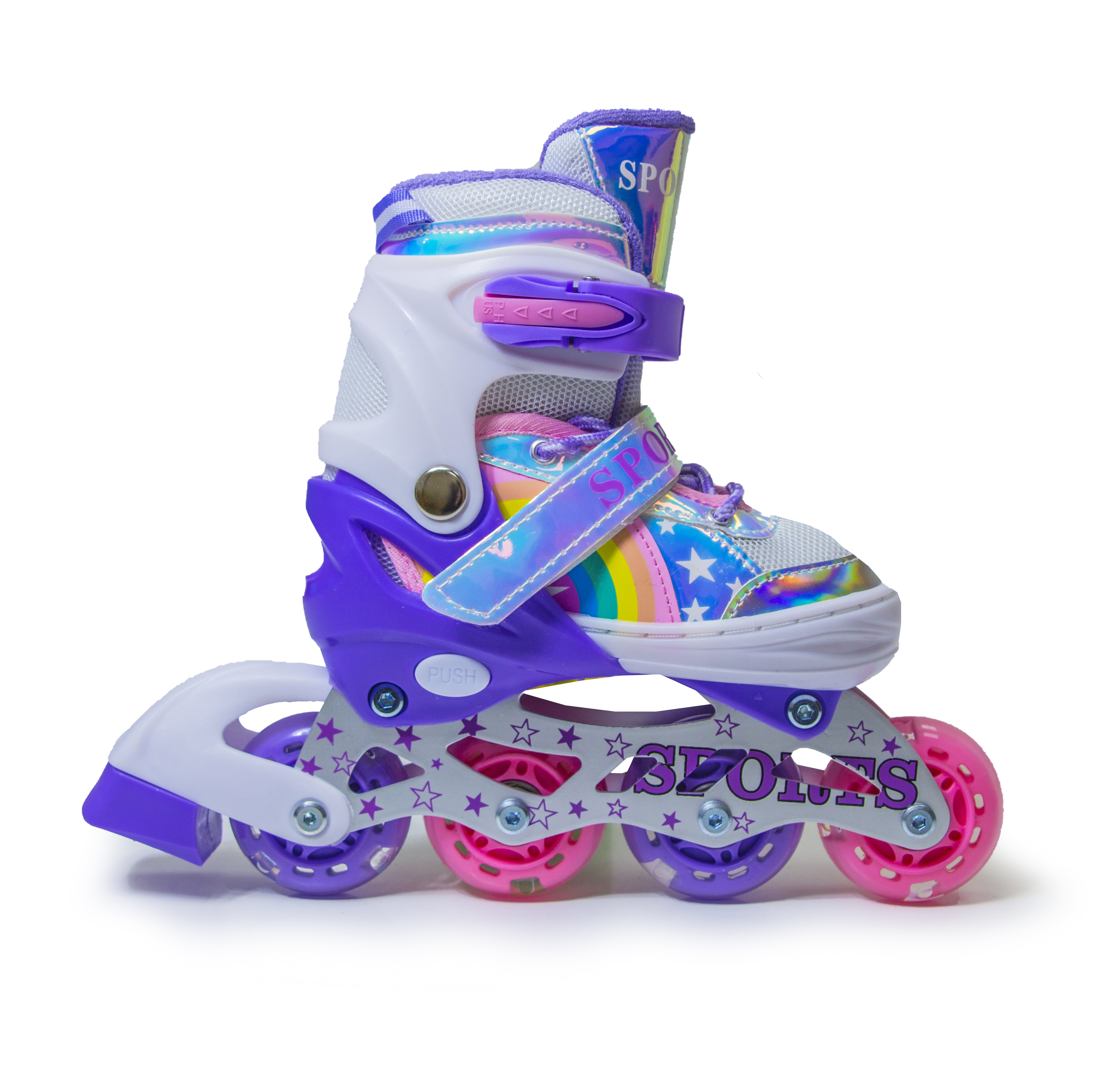 Раздвижные ролики Scale Sports 30-33 Rainbow Violet (1055132332)