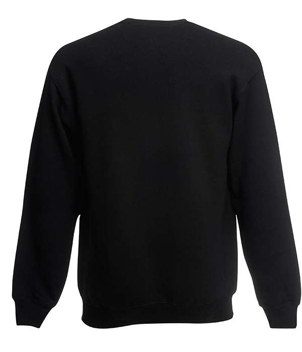 Пуловер Fruit of the loom Classic set-in sweat 2XL Черный (62-202-0)