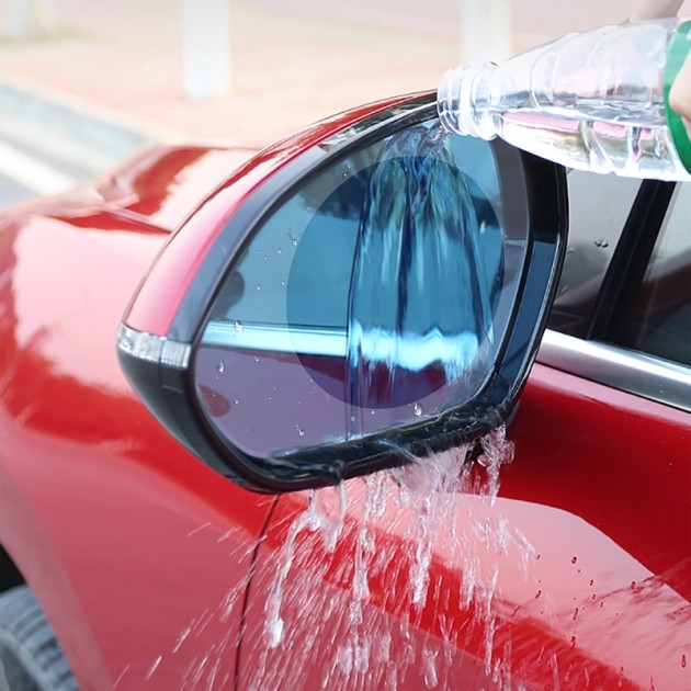 Плівка антидощ Waterproof MEMBRANE для автомобілів 100х150 мм на бічне дзеркало заднього виду (13422113192)