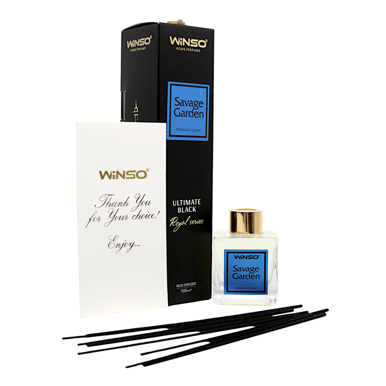 Ароматизатор для дома WINSO Ultimate Black Savage Garden 100 мл
