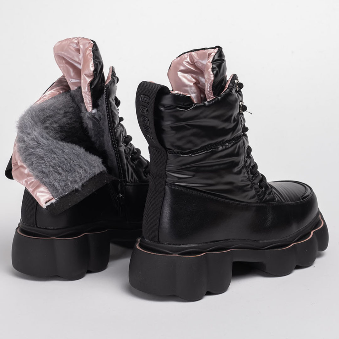 Дутики детские 342021 Fashion 37 (24 см) Черный