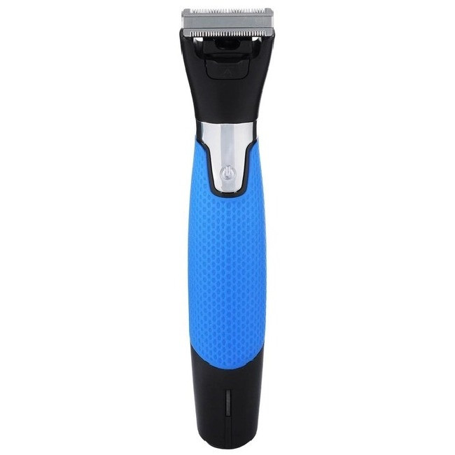 Тример для бороди та вусів акумуляторний Breetex BR-204W Blue/Black