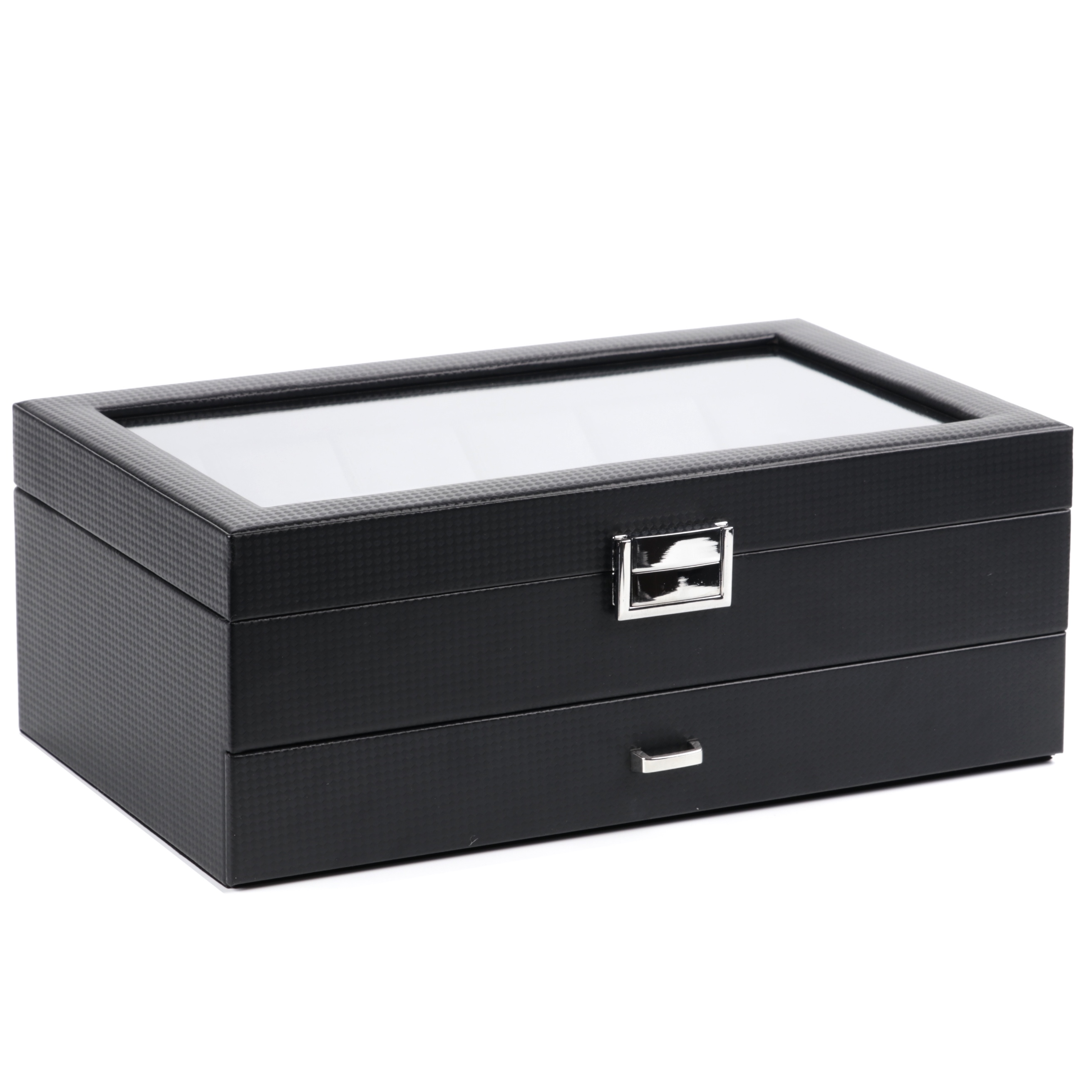 Шкатулка для хранения часов Craft 12PU.FIB.JW.BL 34х21х13 см Черный