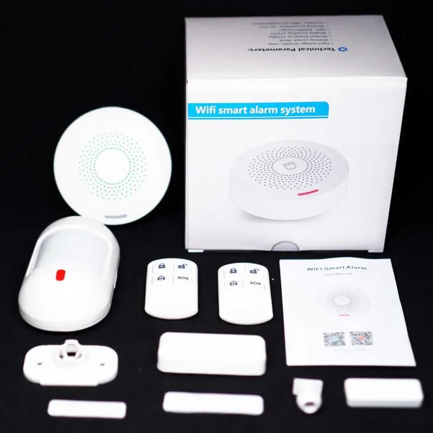 Сигнализация для дома RIAS WiFi беспроводная White