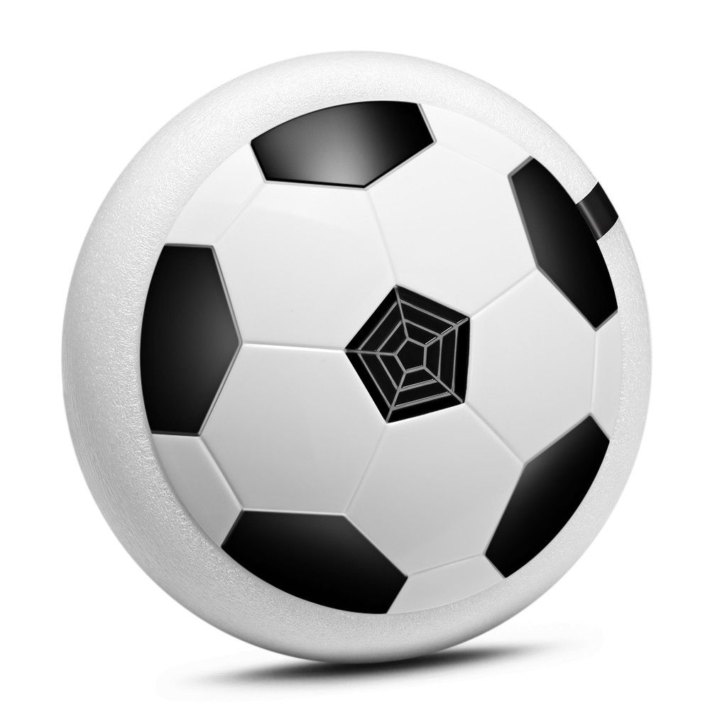 Аерофутбольний м'яч з підсвічуванням Hoverball White