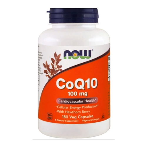 Коэнзим NOW Foods CoQ10 100 mg 180 Veg Caps