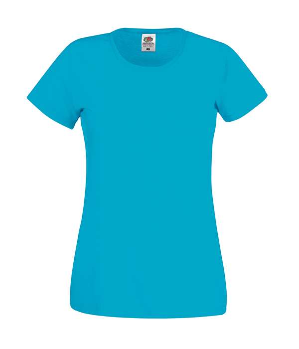 Футболка Fruit of the loom Original Lady-Fit XL Ультрамарин (61-420-0)