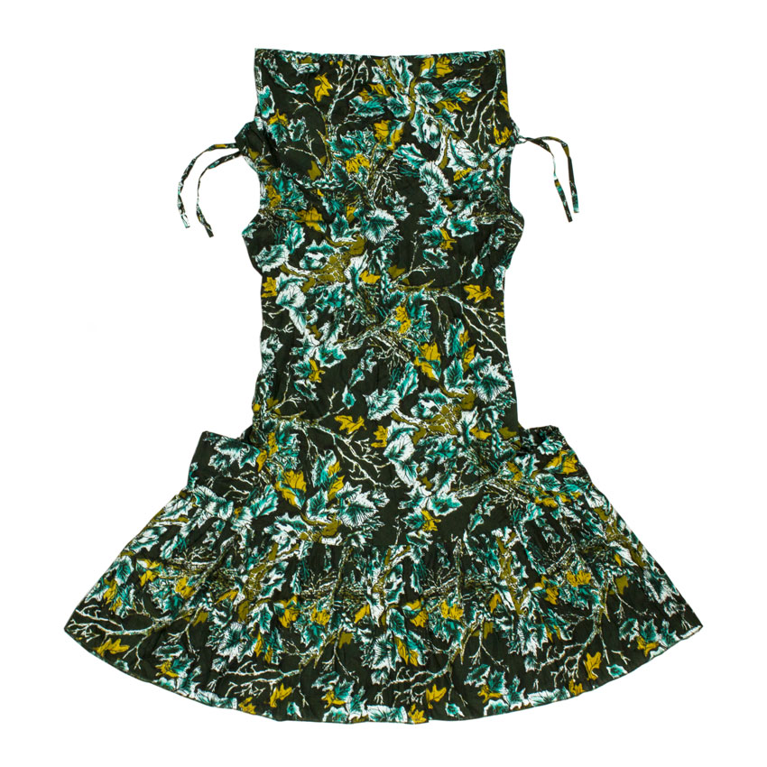 Платье Летнее Karma Noori Коттон S/М Темно-зеленый (20426)