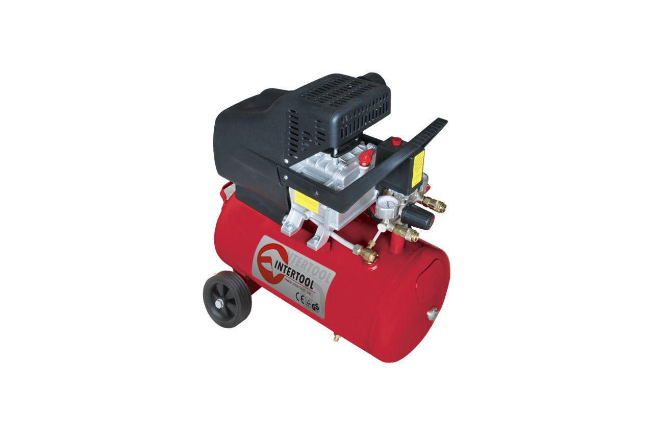 Компресор Intertool - 24 л 1.5 кВт (PT-0009)