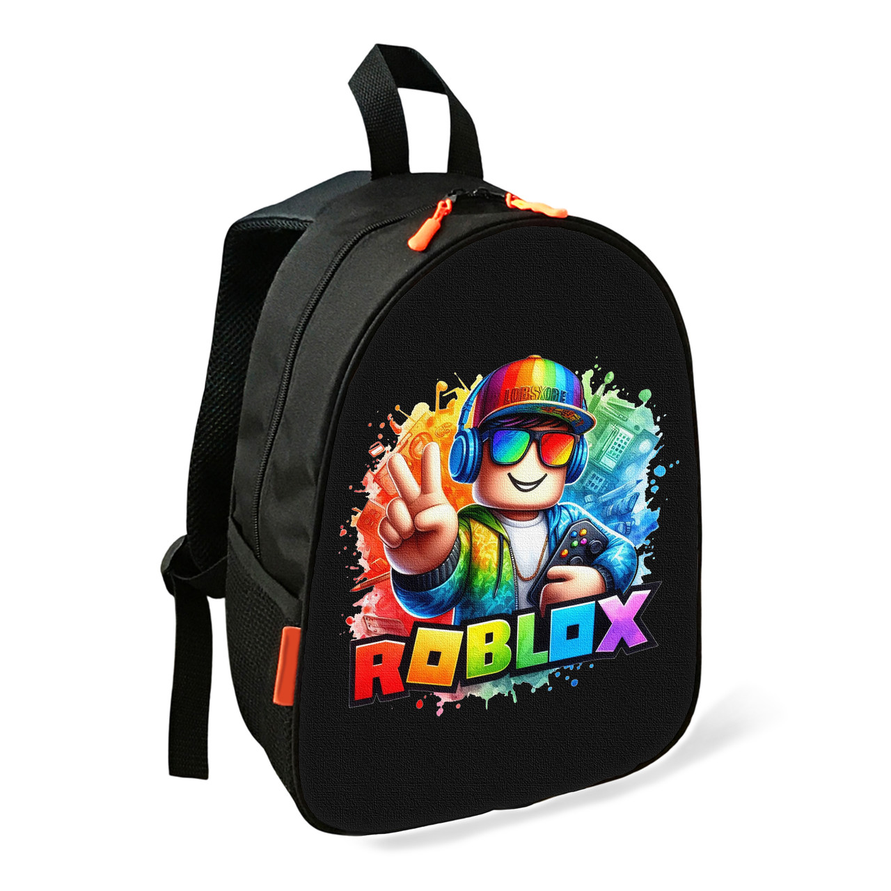 Дитячий шкільний рюкзак Roblox 34х27х13 см водонепроникний різнокольоровий