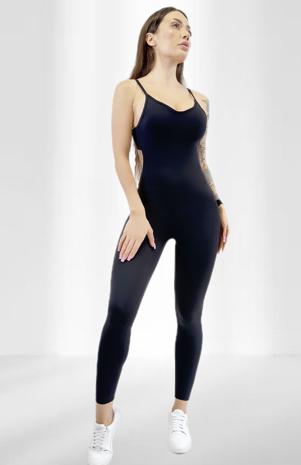 Спортивный комбинезон женский LILAFIT Черный M (LFJ000040)