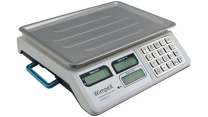 Весы торговые электронные WimpeX до 55 кг (1756374748)