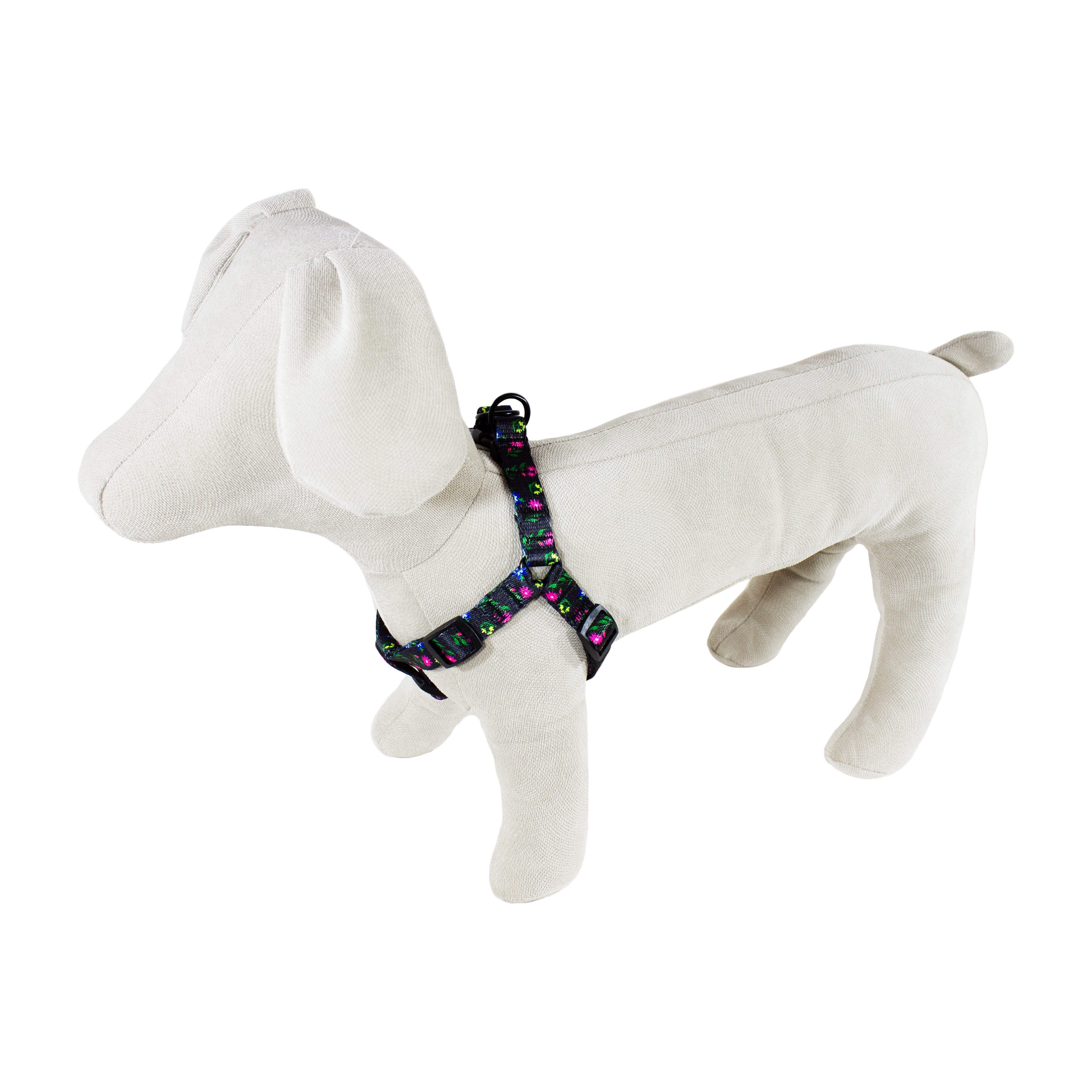 Нагрудник Lucky Pet Квіткова ніч 26х40 см Різнокольоровий 4820276191730