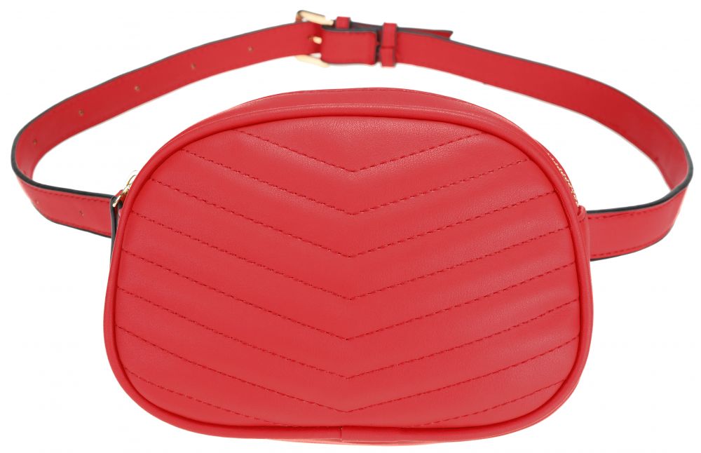 Женская сумка на пояс Adleys Красная (BB232)