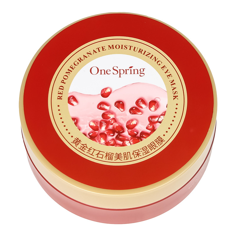 Гидрогелевые патчи для глаз OneSpring Red Pomegranate Moisturizing Eye Mask с экстрактом красного граната 60 шт (11265-63553)