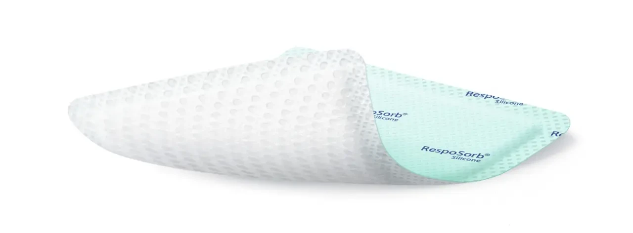 Повязка с суперабсорбирующим полимером Paul Hartmann RespoSorb Silicone 8х8см 1шт