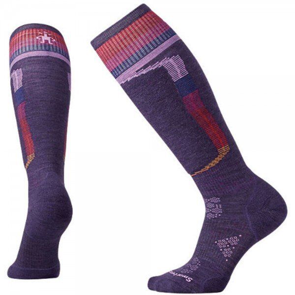 Шкарпетки Smart Wool Wm's PhD Ski Light Elite Pattern Mountain Purple (1033-SW 15016.591-S)