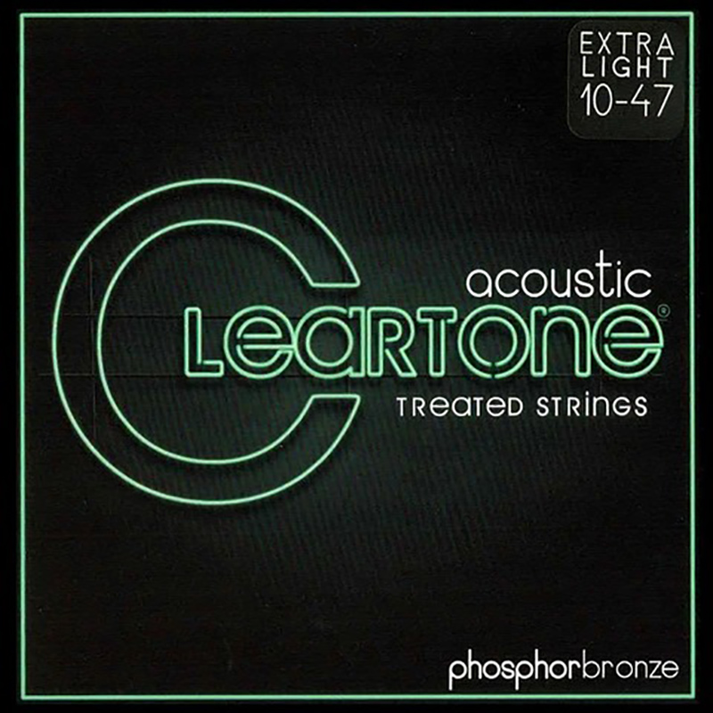 Струни для акустичної гітари Cleartone 7410 Acoustic Phosphor Bronze Extra Light 10/47