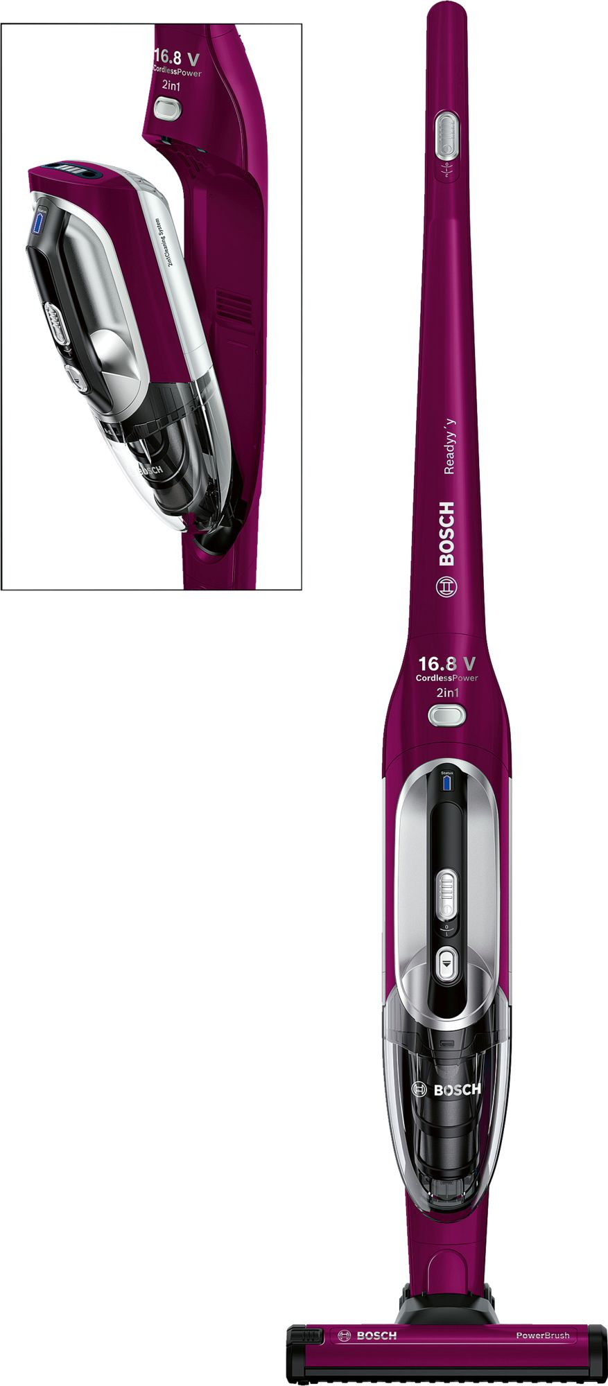 Акумуляторний пилосос Bosch BBH 21621