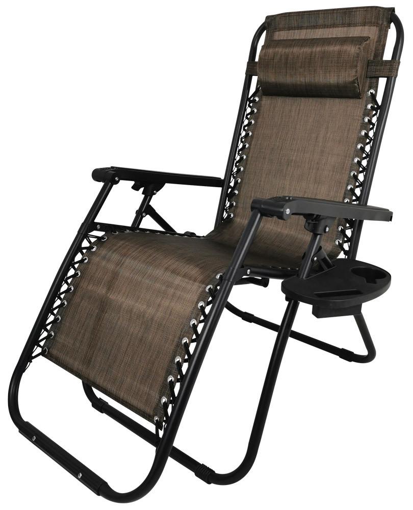 Kontrast Faro Brown Шезлонг-лежак до 120 кг.!