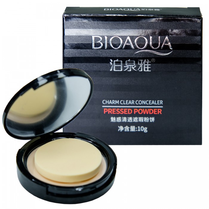 Пудра для лица BIOAQUA Charm Clear Concealer Pressed Powder №01