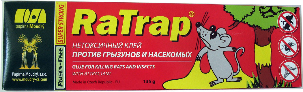 Клей от насекомых Ratrap с приманкой 135 г