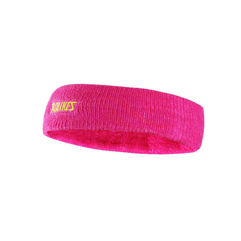 Спортивная повязка на голову махровая AOLIKES A-2108 Pink